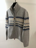 100% Cashmere High Quality New Women Stand Collar Zipper Knitted Cardigan Tops Elegant Chic Luxury Sweet Vintage Casual Sweater