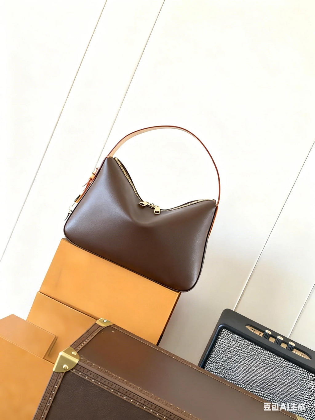 2025 New Fashionable and Christmas Present Double Handle and Single Zippers Large Capacity Tote Handbag