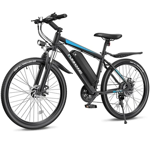 2025 New 24 Inch Hybrid Ebike, 350W Electric MTB/City Bike with Throttle/Pedal Assist/Normal Modes