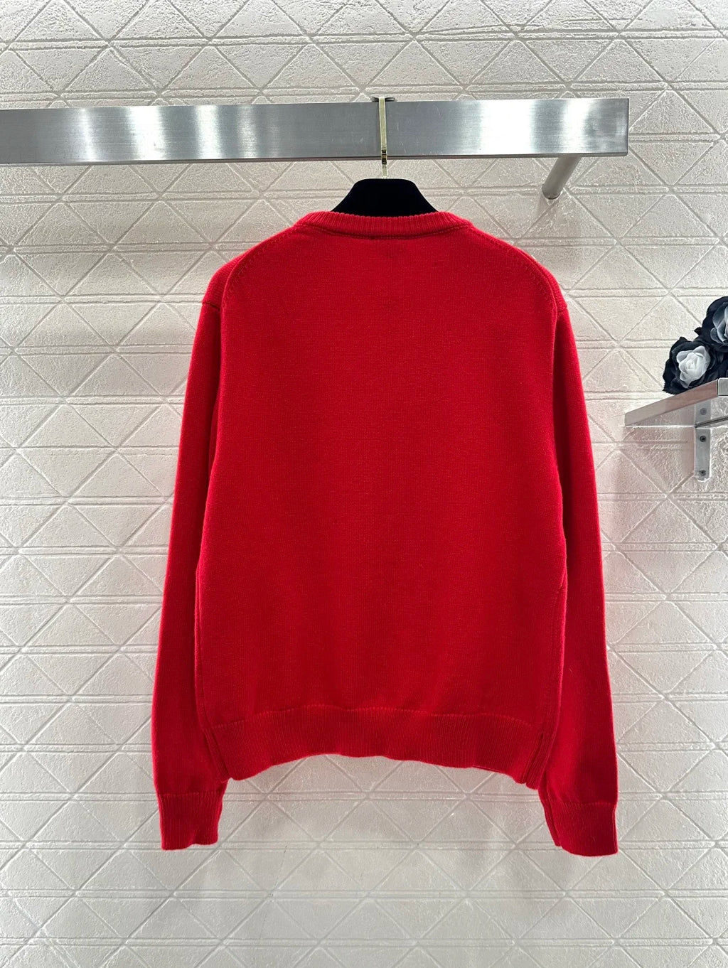 Autumn and Winter 2025 New Casual Women's Clothing Solid Color Women's Cashmere Crew Neck Knitted High-Quality Classic Sweaters
