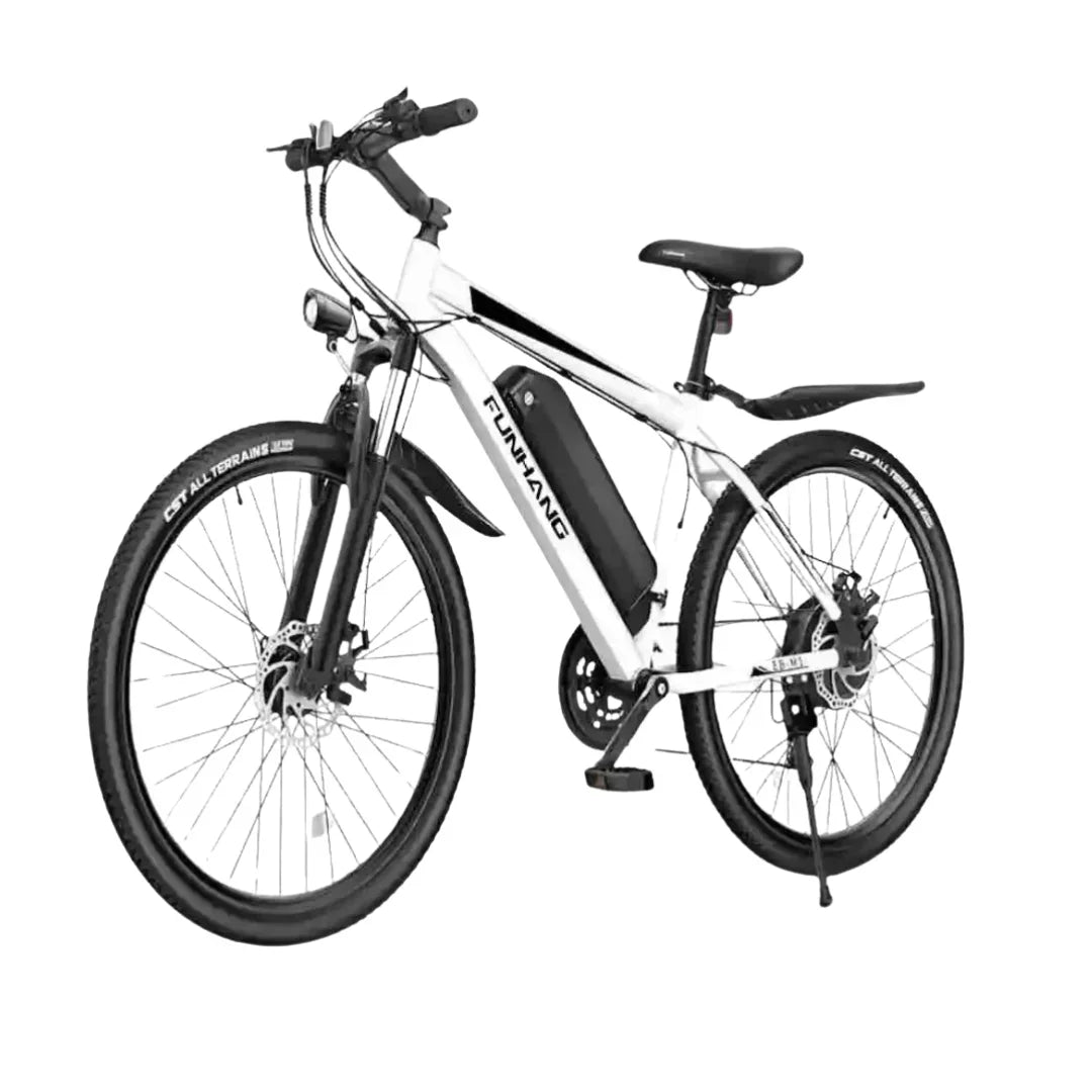 2025 New 24 Inch Hybrid Ebike, 350W Electric MTB/City Bike with Throttle/Pedal Assist/Normal Modes