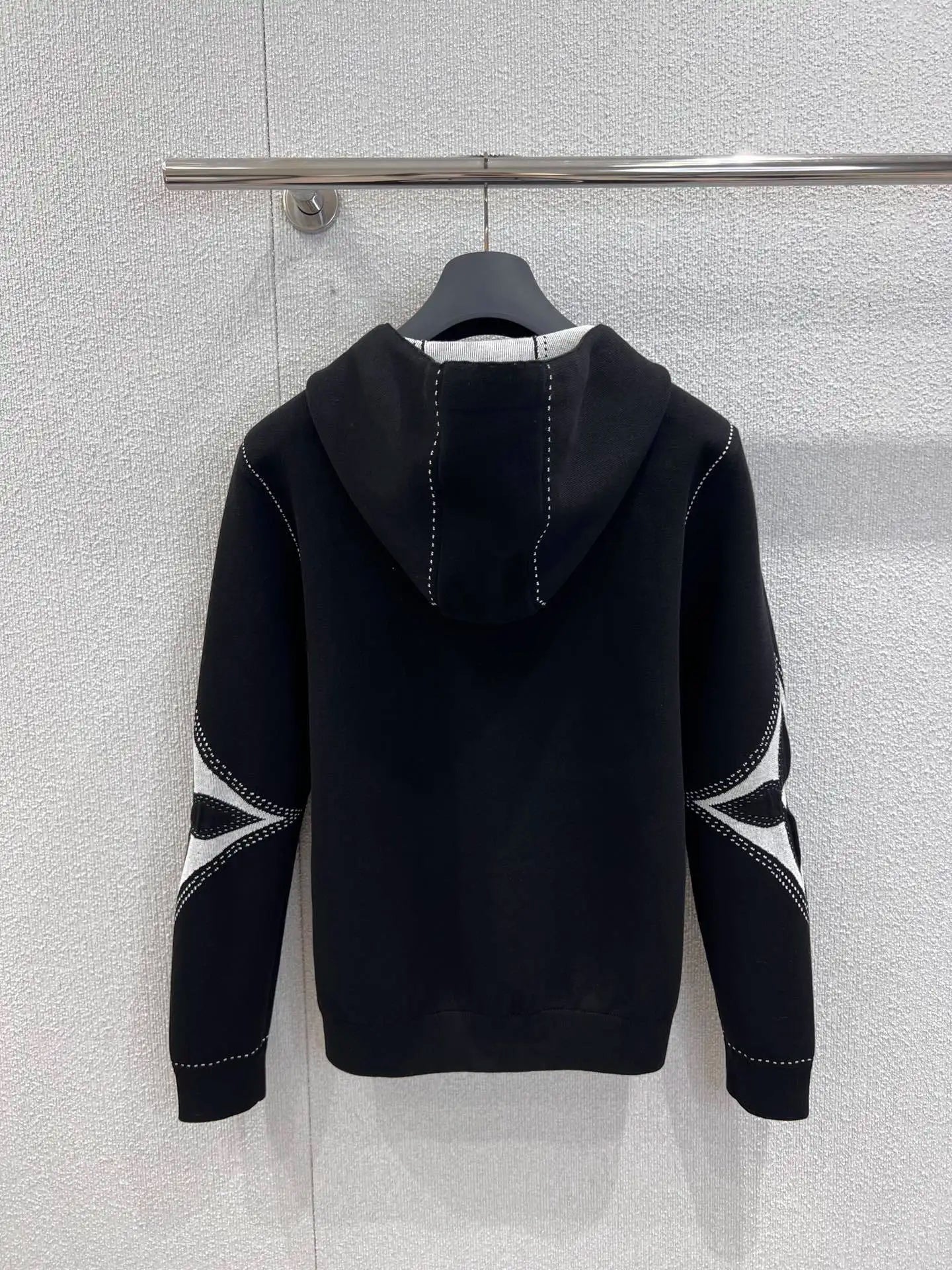 Women's Zip-Up Hoodie Luxury Brand Logo Embroidered Sweatshirt Fashion Streetwear Casual Long Sleeve Hooded Jacket Hot Sale