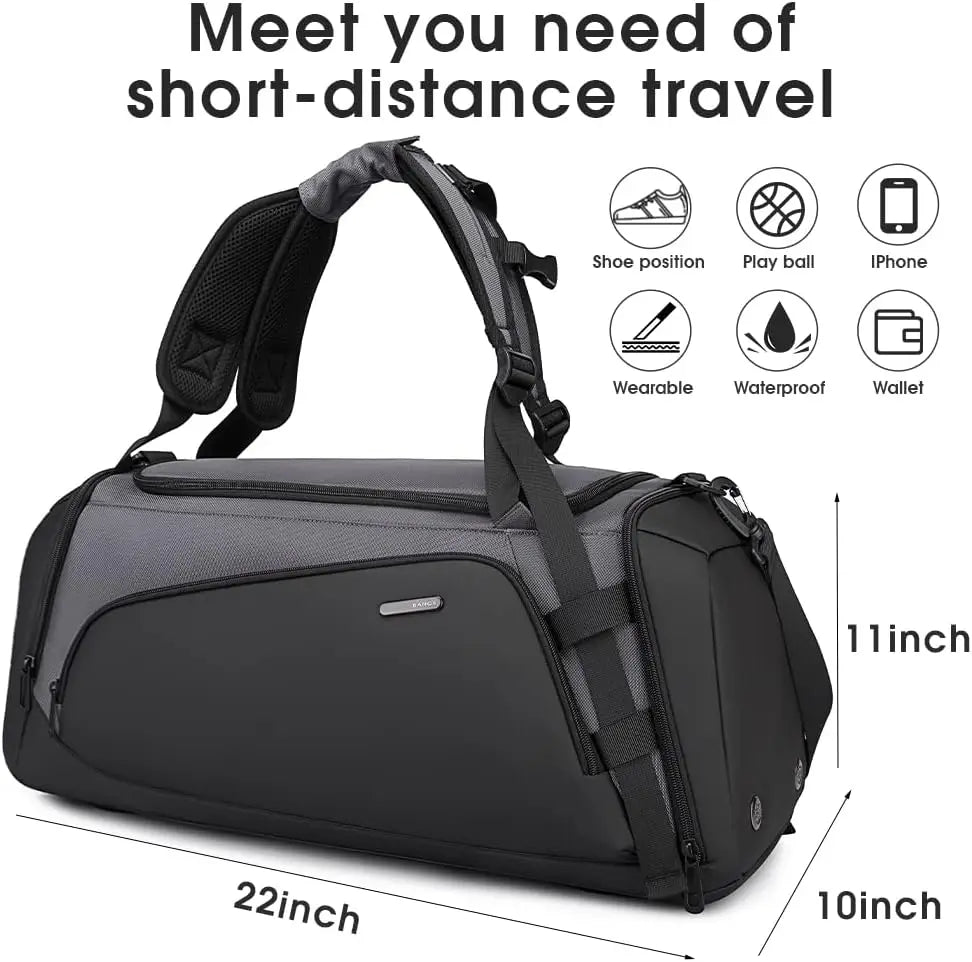 Gym Sports Duffel Backpack for Man & Women…