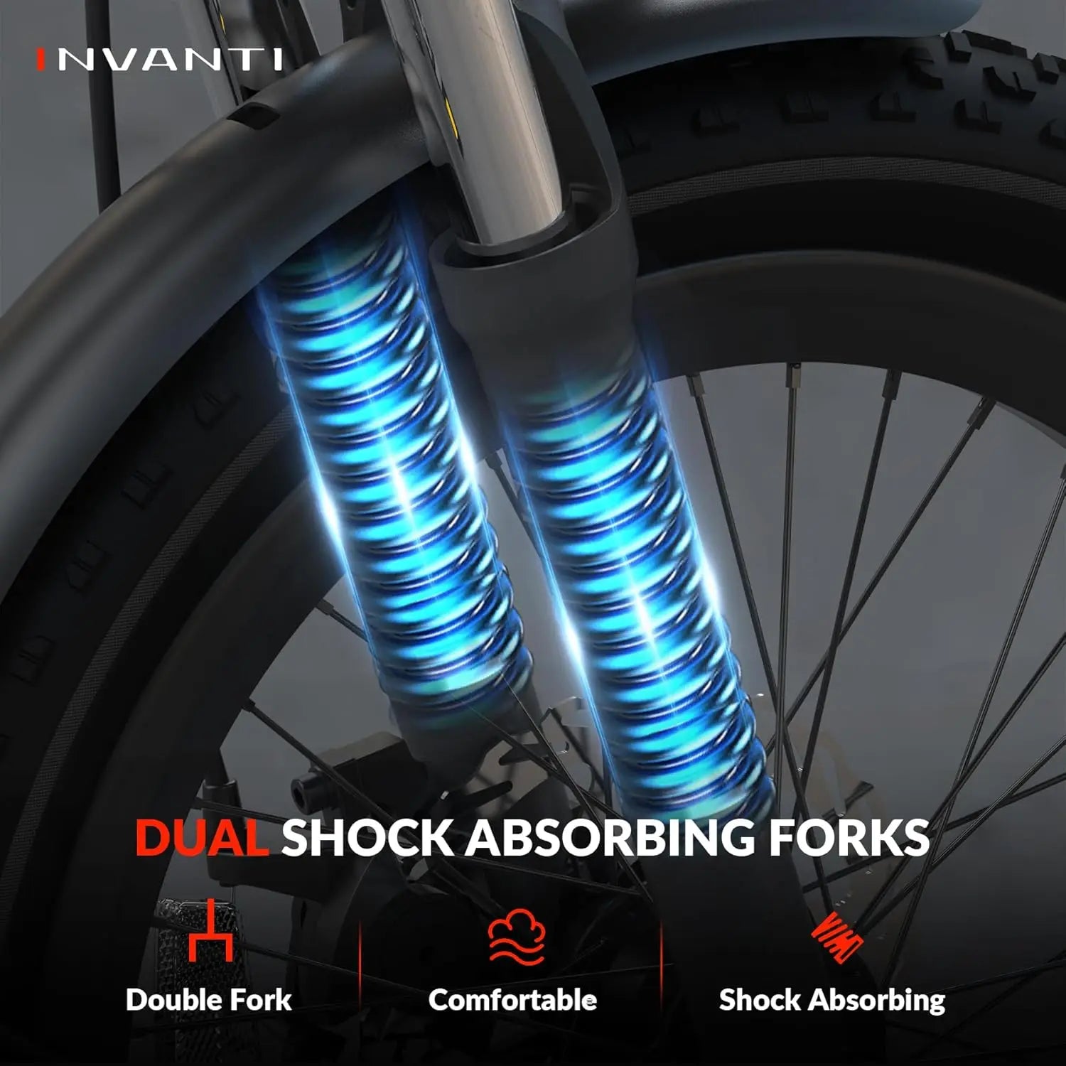 Folding Electric Bike, Peak 1000W Ebikes for Adults, 25Mph Top Speed 45Miles 20" Step-Thru Fat Tire Electric Bike for All Terrai