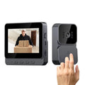 Video Doorbell Video Intercom Doorbell Camera 1080P 4.3inch IPS Screen Eye Peephole Camera 2.4G for Villa Home Office Apartment