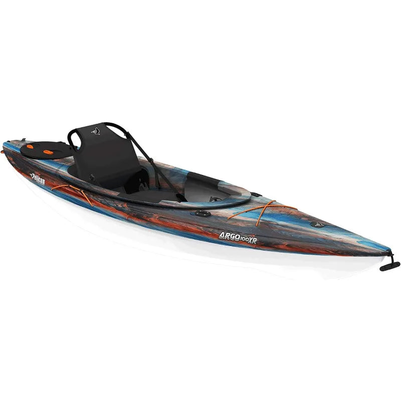 Argo 100XR - Premium Sit-in Recreational Kayak - Lightweight one Person Kayak - 10 ft
