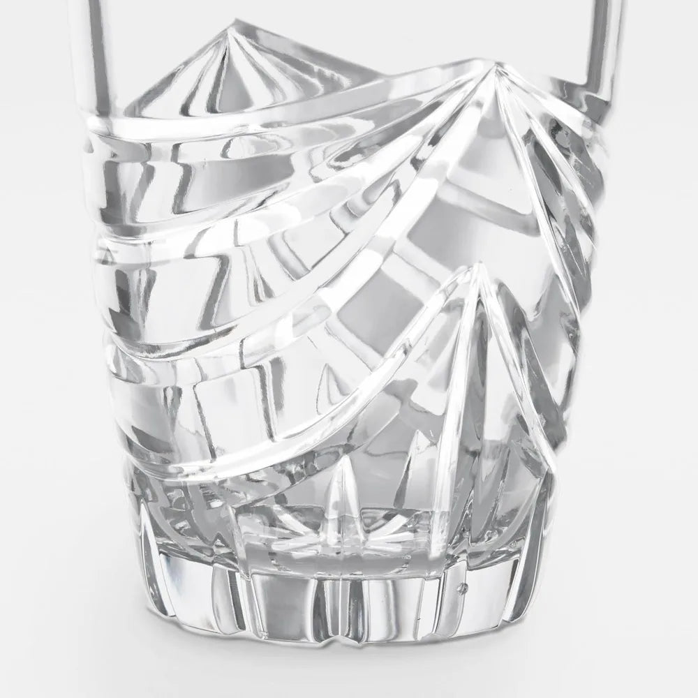 Engraved Cut Crystal Swag Vase (Free Customization)