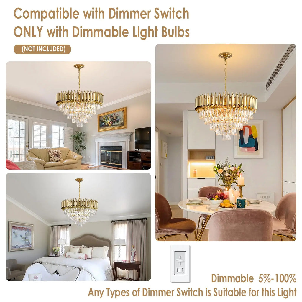 Golden crystal chandelier restaurant modern circular chandelier 5th floor ceiling chandelier foyer large ceiling chandelier livi