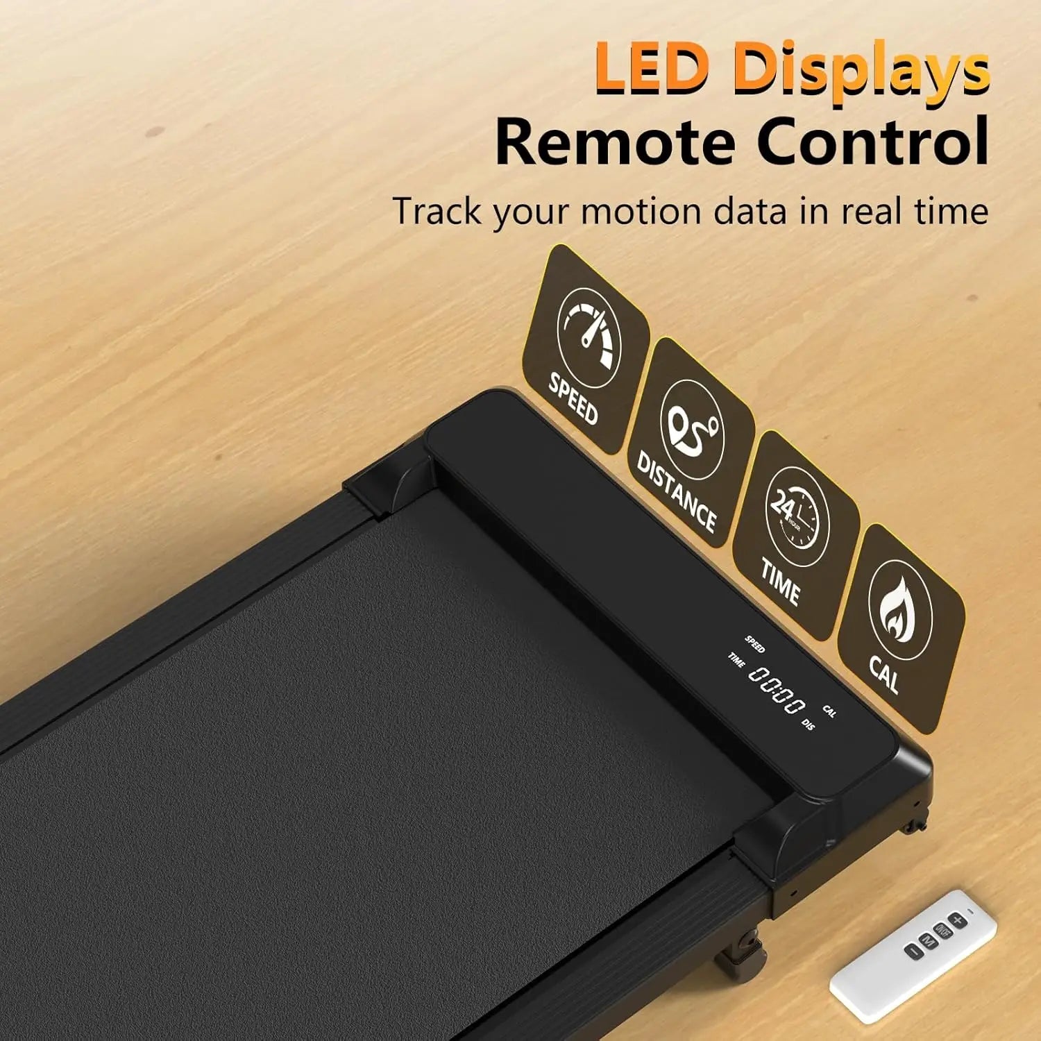 Walking Pad Treadmill With Incline,Under Desk Treadmill With Incline 2 In 1 For Walking And Jogging,2.5HP Compact Incline Walkin