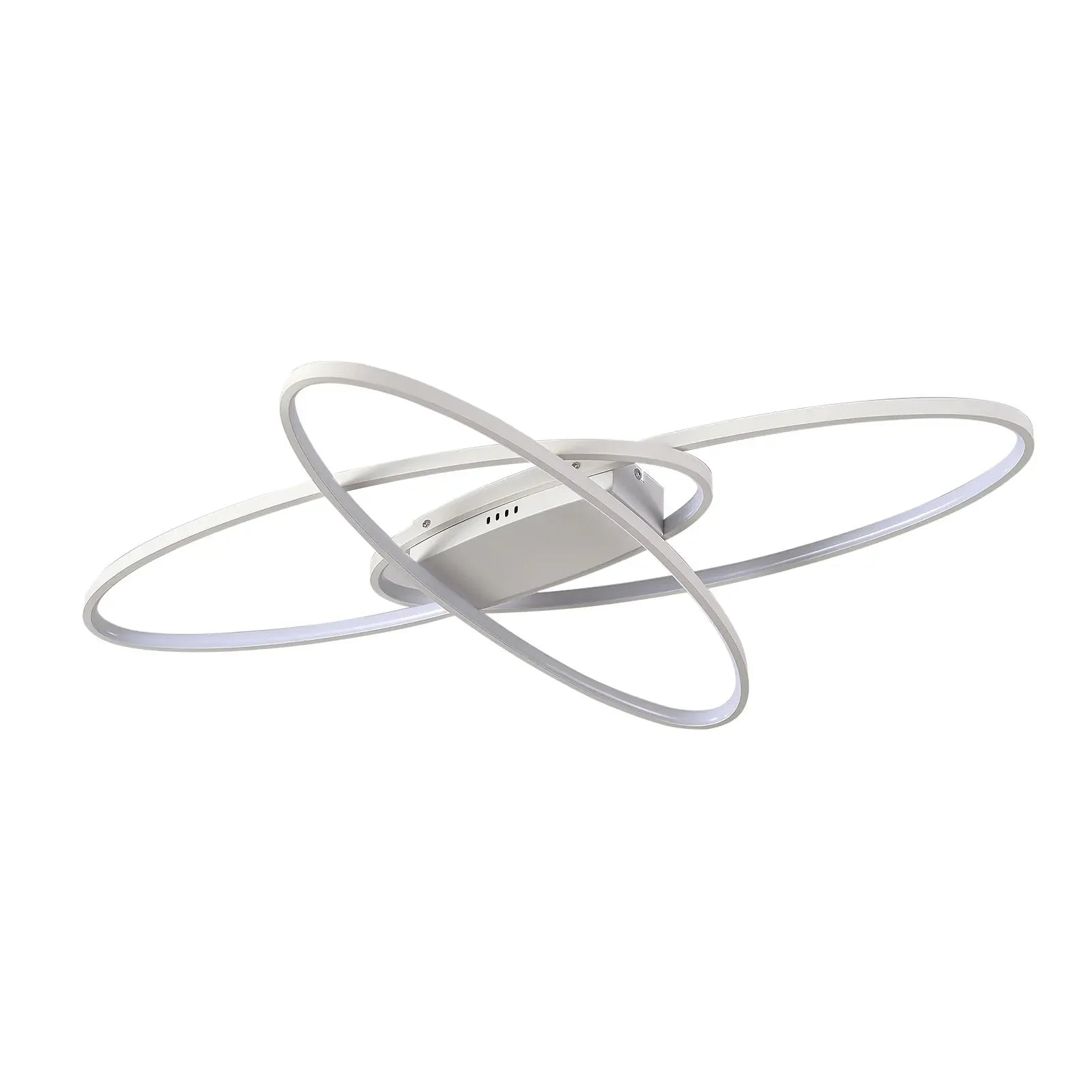 LED Ceiling Light Ceiling Lamp Children's Room Living Room Lamp for Living Room Dimmable Geometric Aluminium 95 x 65 x 8.5 cm