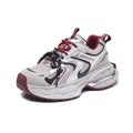 Female Soft Bottom Daddy Shoes Black Autumn and Winter Sports Female New Casual Female Thick Bottom Increase Warm Running