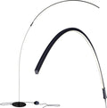 Sparq Arc Floor Lamp, 3-Way Dimmable Smart Standing Lamp, Black – Bright for Living Rooms, Offices, Bedrooms