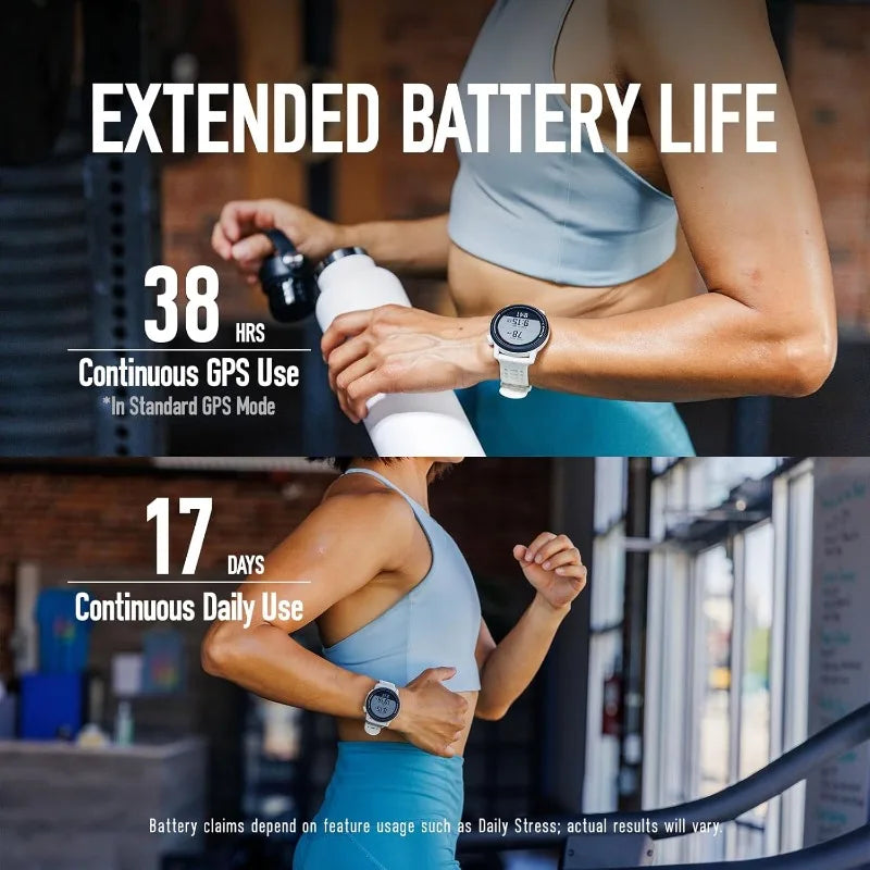 PACE 3 Sport Watch GPS, Lightweight and Comfort, 17 Days Battery Life, Dual-Frequency GPS, Heart Rate, Navigation