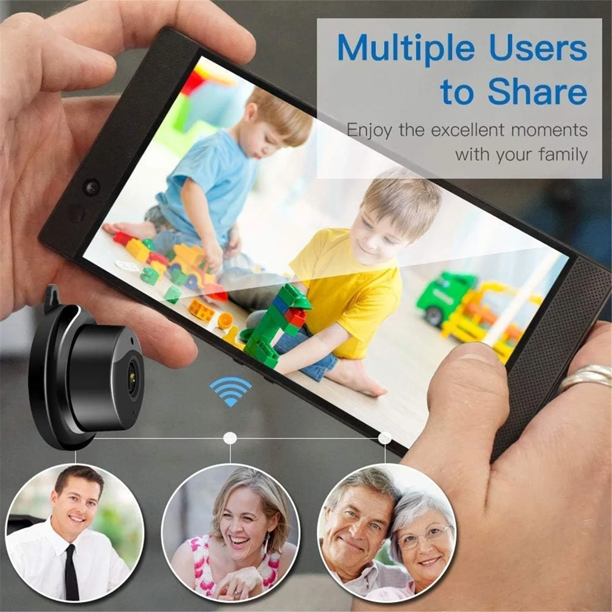 A03R WiFi Wireless Home Security HD 1080P Video Camera/Dome Camera/Night Vision/Home IP Camera/Motion Detection