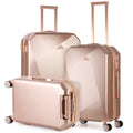 3-Piece Softside Luggage Set with Spinner Wheels - Lightweight 20/24/28in Travel Suitcase for Airline Check-In & Trips