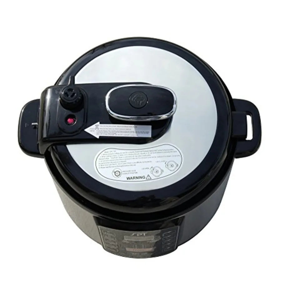 6.5Quart Stainless Steel Electric Pressure Cooker with Quick Release Button for Fast and Efficient Cooking in Home Kitchens Ide