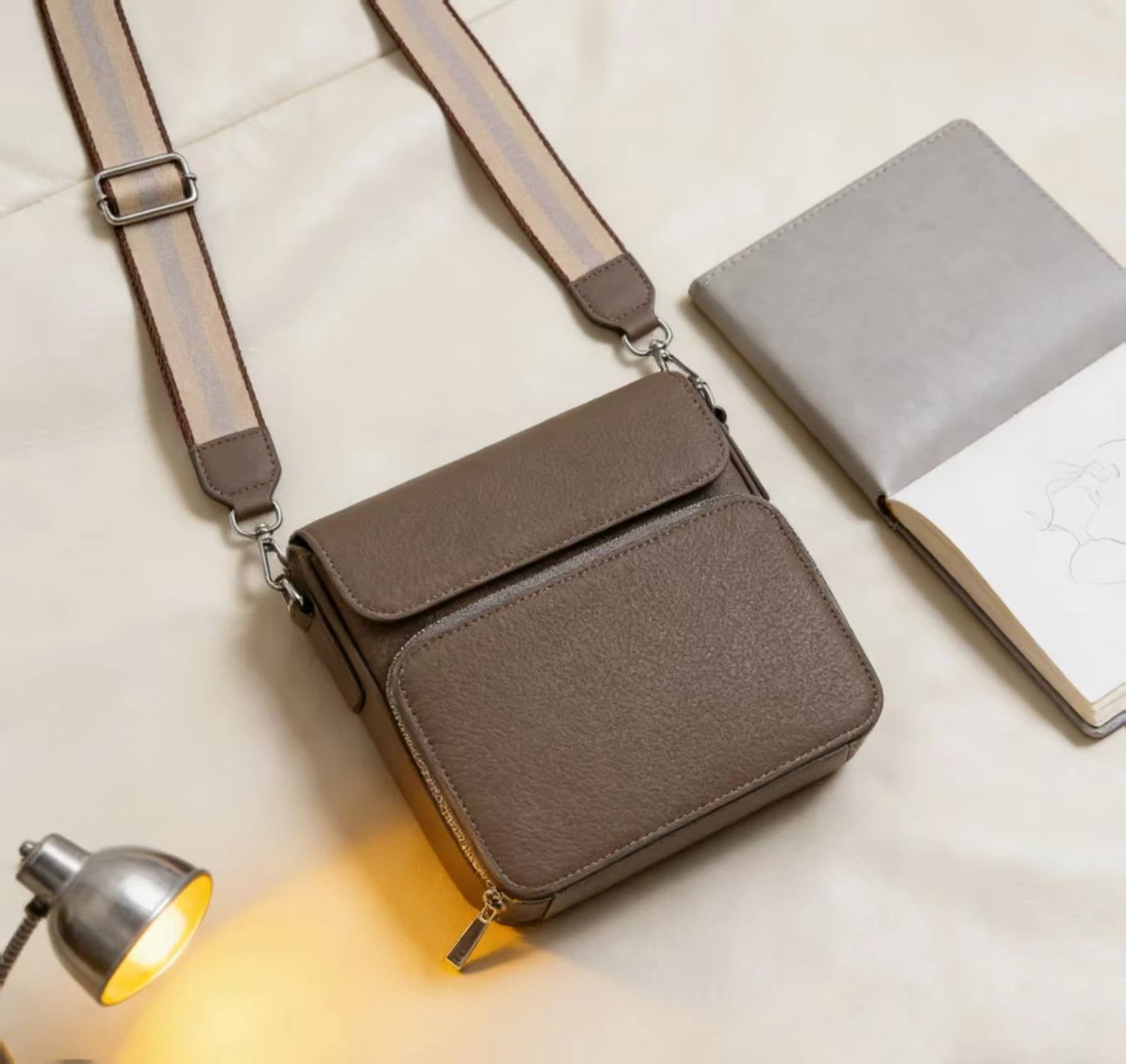 Vintage Style Bag Handbag High Quality Leather Man Crossbody Bag Business Style  Handbag Travel Shoulder Bag Bolsa