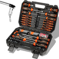 120-Piece Screwdriver Set with Case, Magnetic Slotted, Phillips, Hex, Pozidriv, Torx - Precision Tools for Men