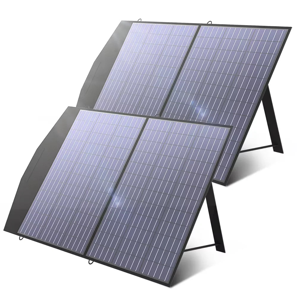 ALLPOWERS SP027 Foldable Portable Solar Panel 100W / 200W Solar Battery Charger Outdoor Emergency Backup Power for Camp RVs Home