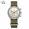 Seagull Aviator 38mm Chronograph seagull 1963 International Edition Mechanical Wristwatch ST1901 Watch  For Men USA Tax Free