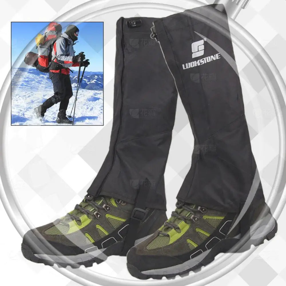 Leg Hiking Gaiters Winter Tourist Snow Foot Cover Lightweight Men Women Waterproof Shoe Gaiters Breathable Snow Boot Leg Gaiters