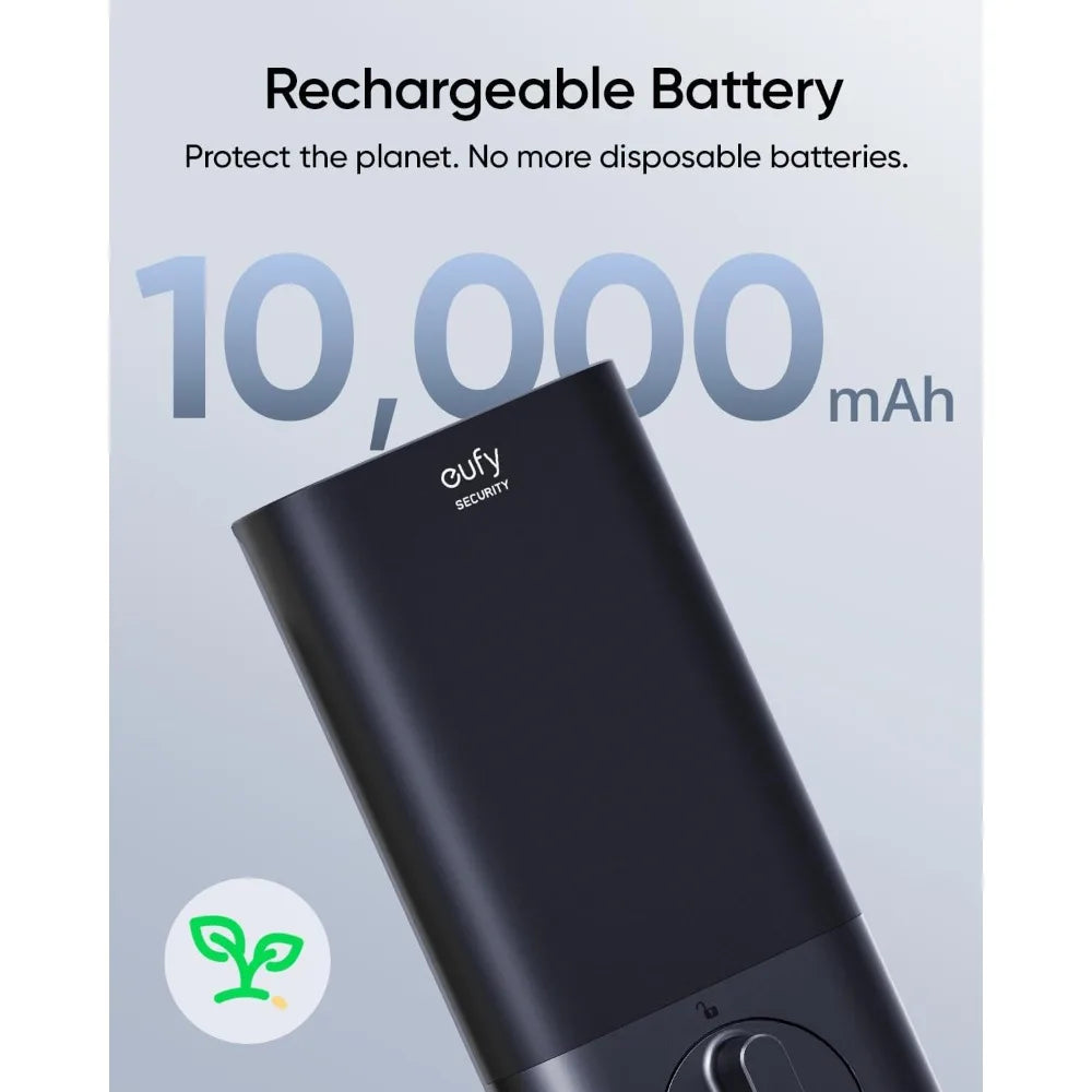 Video Smart Lock S330, 3-in-1 Camera+Doorbell+Fingerprint Keyless Entry Door Lock, Smart Wi-Fi Deadbolt for Front Door, App Rem