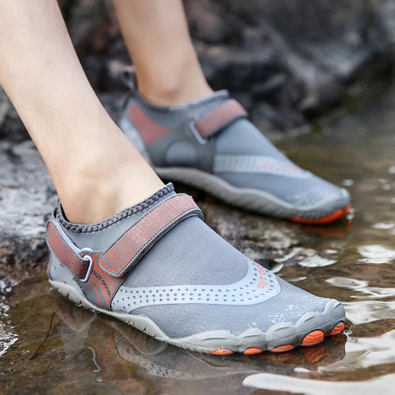 Men Women Barefoot Outdoor Sports Aqua Shoes Quick-drying Beach Swimming Fitness Wading Hiking Cycling Water Sneakers