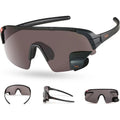 TriEye Cycling Glasses with Rear-view Mirror - Sports Sunglasses for Men Women - UV-400 Protection - Ideal for Outdoor Cycling