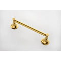 6 Piece Brass Bathroom Towel Rack Set Wall Mount