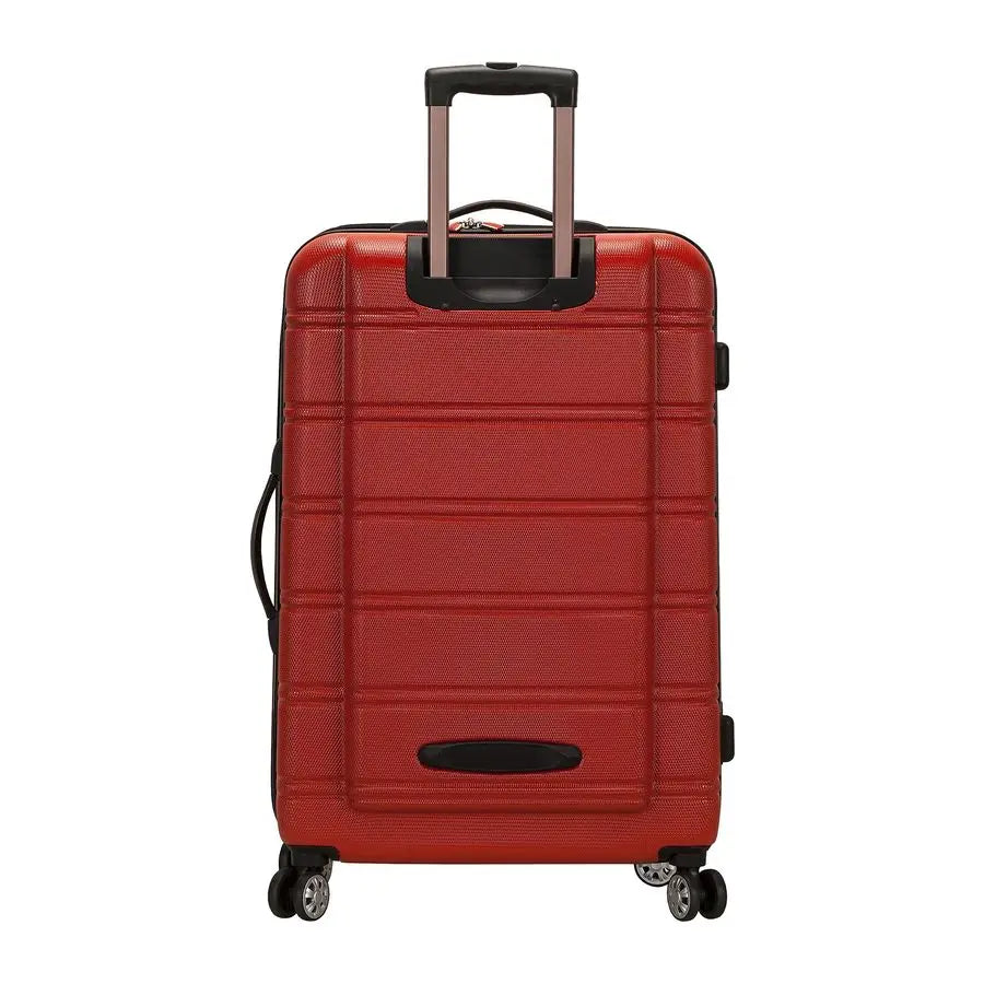 Hardside Expandable Spinner Wheel Luggage, Red, CheckedLarge 28Inch F1603RED