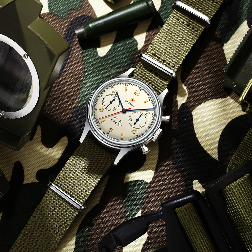 Seagull 1963 International Edition Watch for Men Chronograph Manual Winding Mechanical Watches Original ST1901 D304 Memorial