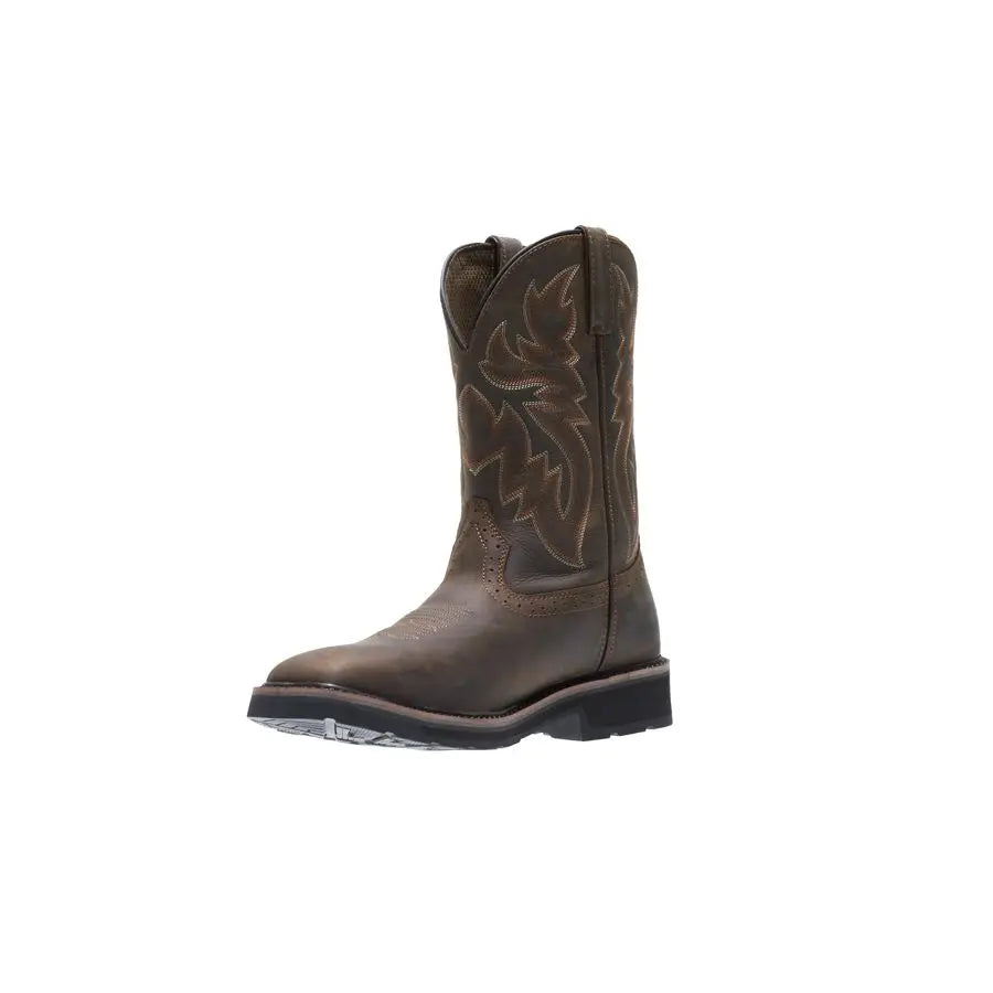 mens Wolverine Mens Rancher Steel Toe 10in Work Boot