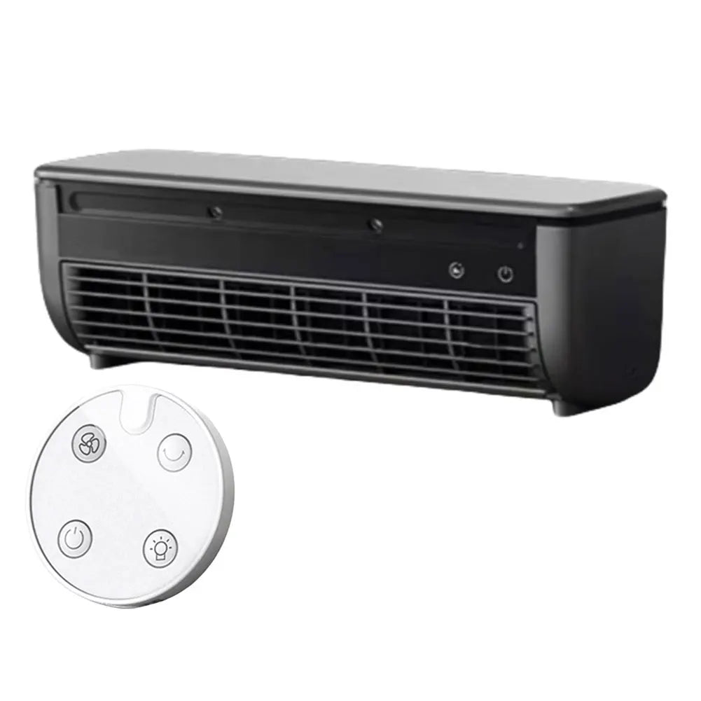Wall-Mounted Air Cooling Fan 3 Speeds Desk Fan Rechargeable Electric Fan for Home Kitchen Bedroom Office