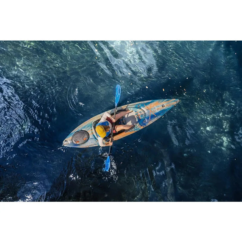 Argo 100XR - Premium Sit-in Recreational Kayak - Lightweight one Person Kayak - 10 ft