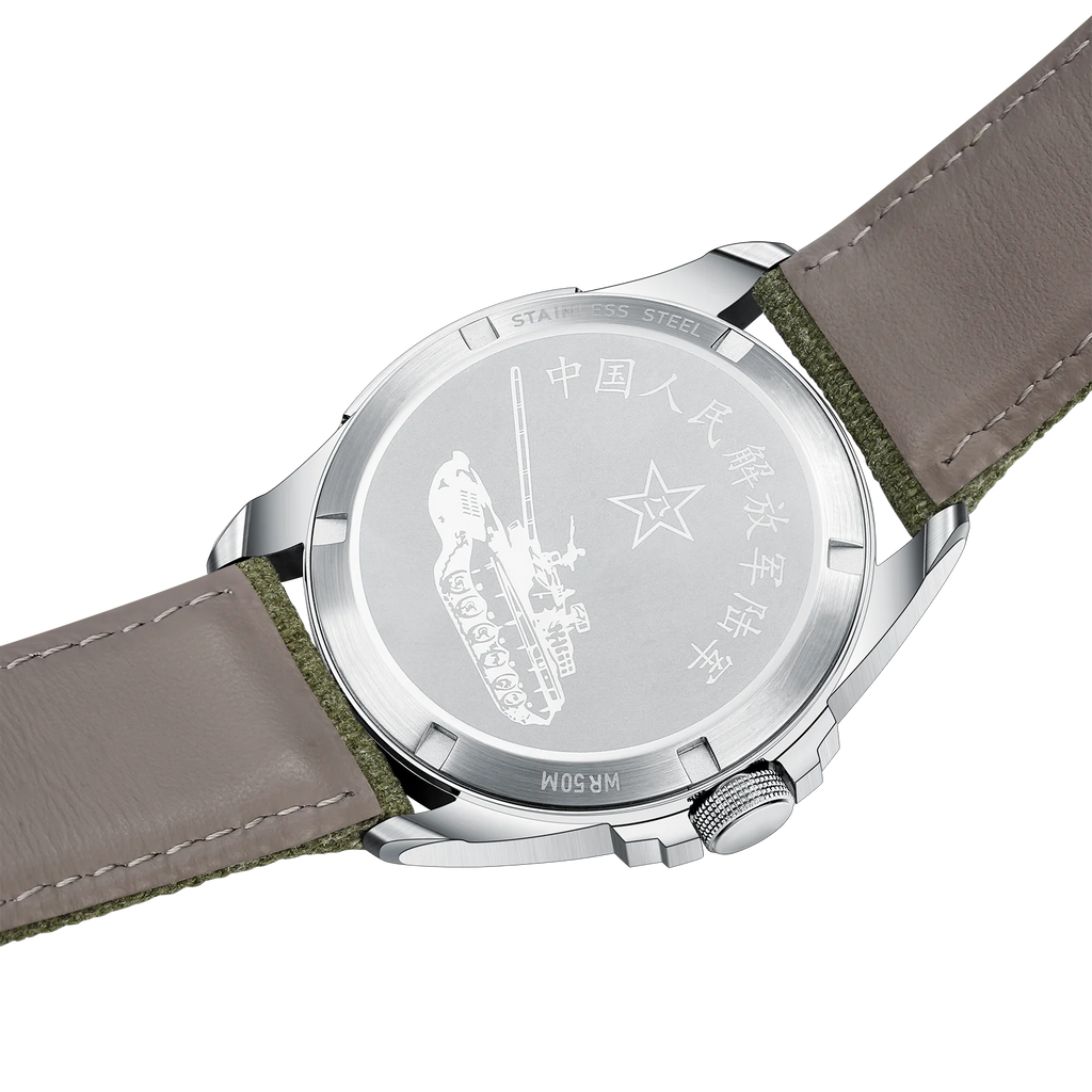Seagull Luxury Bracelet Military Men Watch Automatic Mechanical Watches For Men Wear Resistant Leather Strap Luminous Clock 581