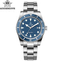 ADDIESDIVE Men's Diving Watch Stainless Steel Ceramic Bezel Quartz Watch Men's BGW9 Luminous 200m Waterproof  Men's Watch