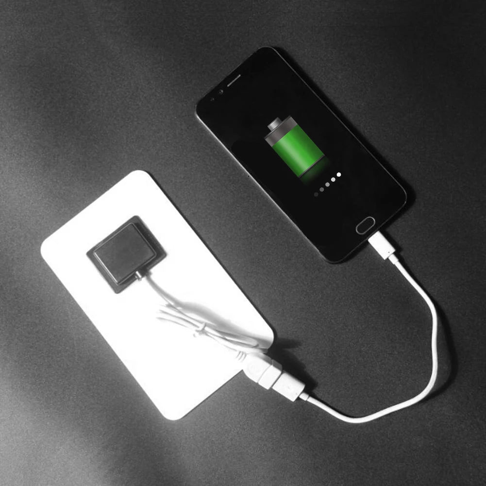 5V 2W Solar Panel Output USB Outdoor Portable Solar System Mobile Phone Chargers
