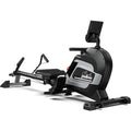 Magnetic Rowing Machine with 360 LB Weight Capacity for Home Workouts Folding Design with Integrated Strength Training Features