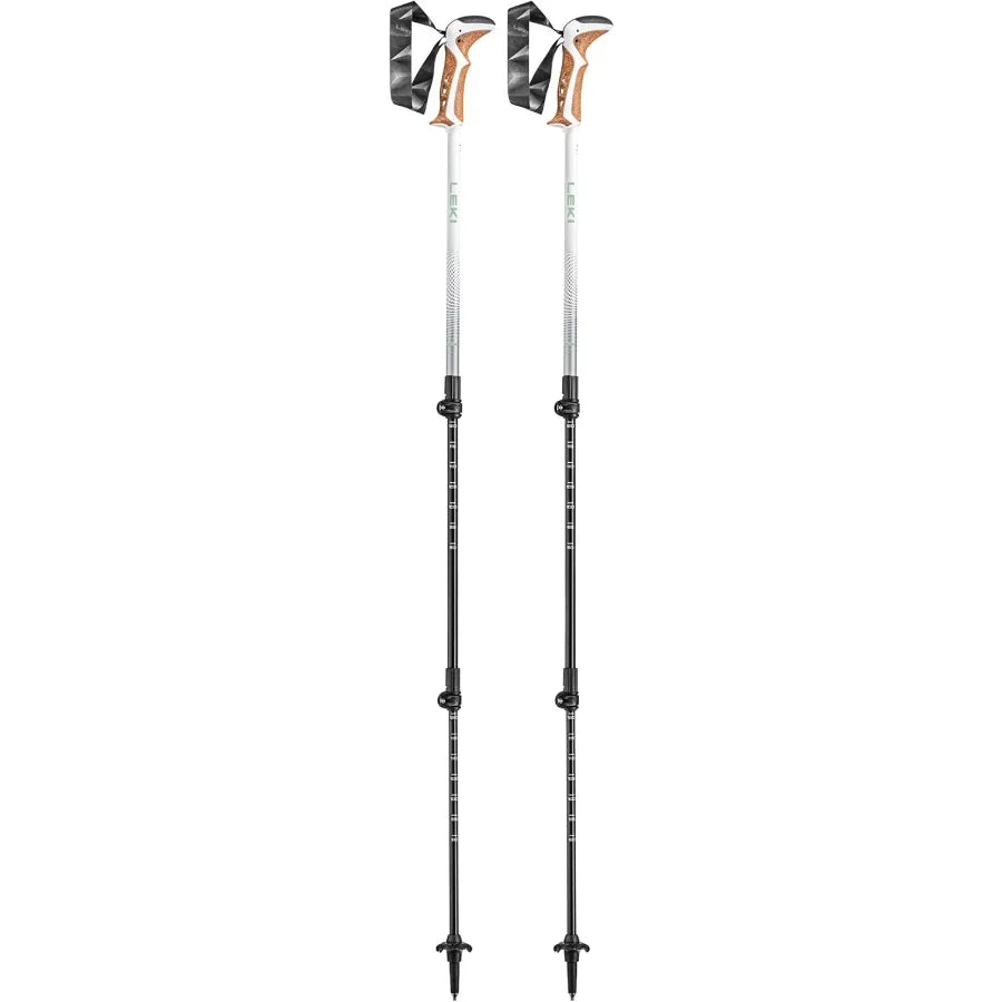 Jannu Aluminum Adjustable Lightweight Walking Poles for Trekking Hiking