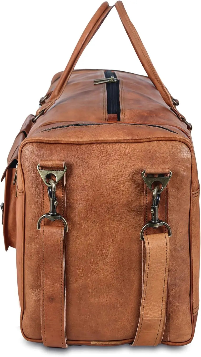 Large 32 inch duffel bags for men holdall leather travel bag overnight gym sports weekend bag