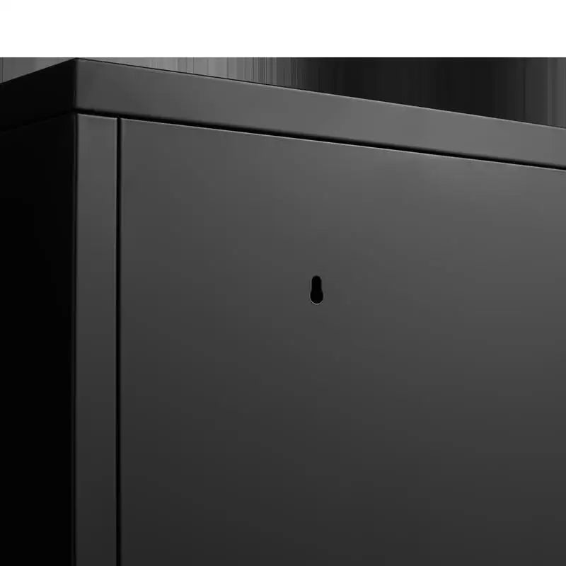 Metal Storage Locker Cabinet, Adjustable Shelving, Multipurpose Freestanding Organizer for Bedroom, Bathroom, Home Office Use