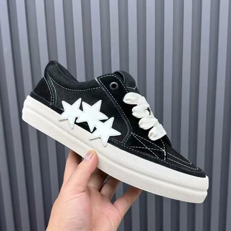 Genuine leather thick soled white shoes for women 2025 new breathable casual board shoes flat sports shoes for men