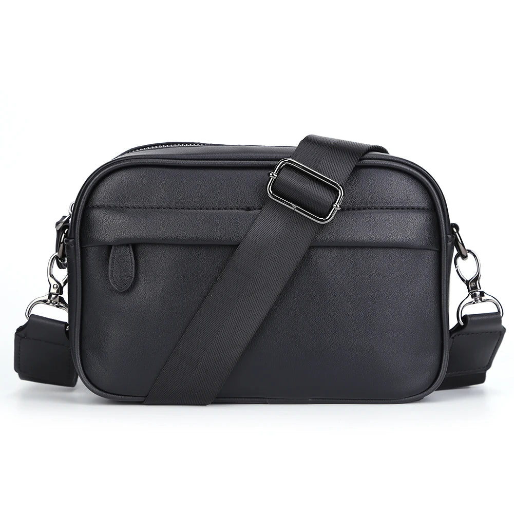 Casual Business Shoulder Purse Classic Pattern Fashion Crossbody Bag Small Square Plaid Designer for Travel Work Male Sling Bags