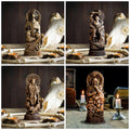 4x Norse Gods Sculpture Ornament Gift Choice Artistic Workmanship Elegant Decoration Exquisite