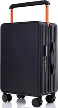 Frameless Hardshell Spinner Luggage with TSA Lock, 20 Wide Handle, PC Material, Zipper Closure for Travelers