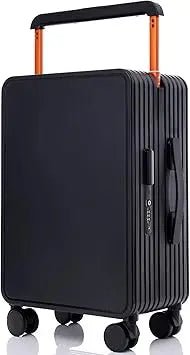 Frameless Hardshell Spinner Luggage with TSA Lock, 20 Wide Handle, PC Material, Zipper Closure for Travelers