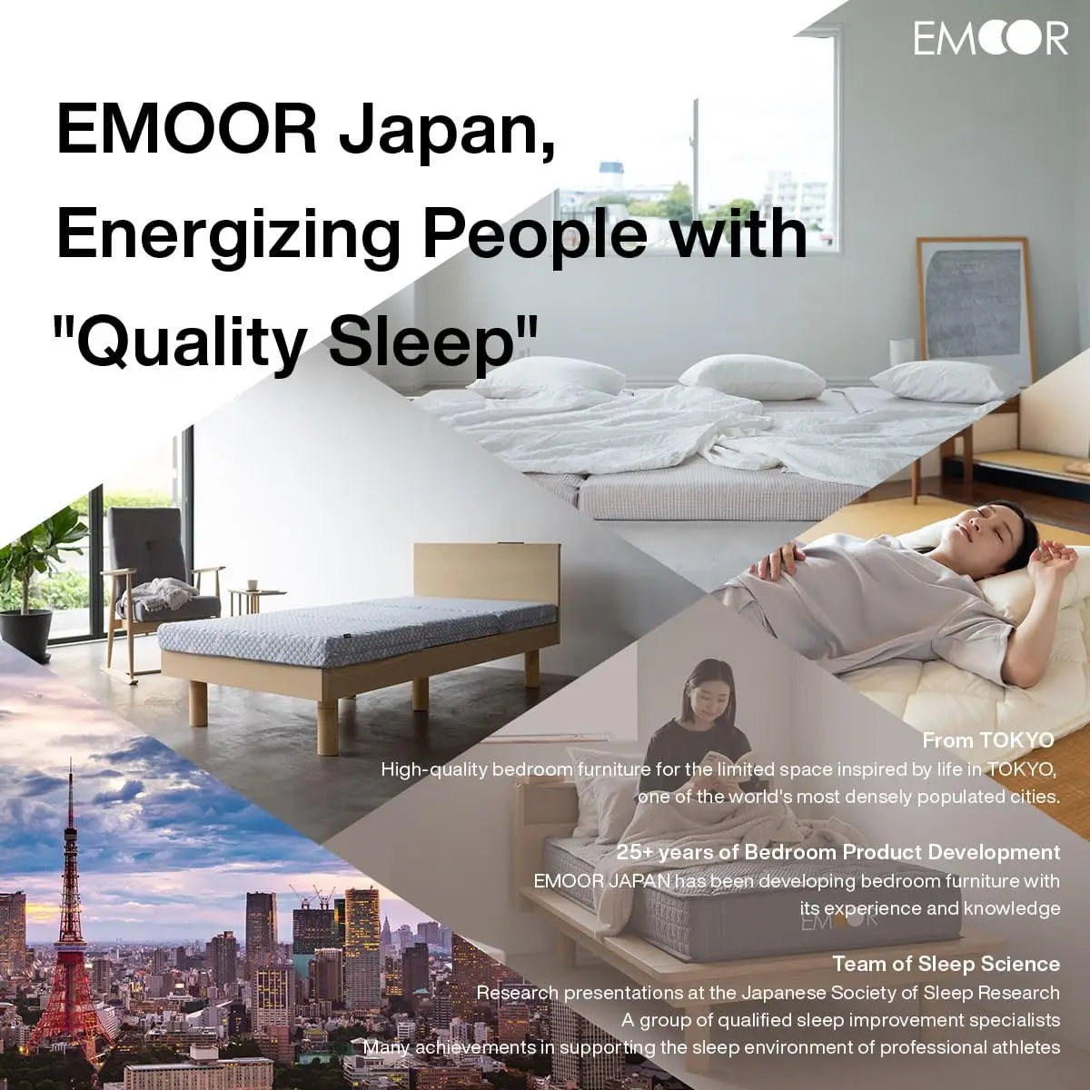 Wood Slatted Floor Bed Frame Full for Japanese Futon Mattress Solid Pine (Retro-Brown), Height Adjustable (2/7/12in) Tatam