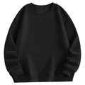 Loose Casual Sweatshirt Men's Solid Color Autumn and Winter Hot-selling Simple and Comfortable Unisex Round-neck Sweatshirt