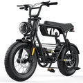 COSWHEEL Electric Bike Y16 1000W Moped Style Ebike 48V 15Ah Max Range 52 Miles Commuting Electric Motorcycle Mountain E-Bike