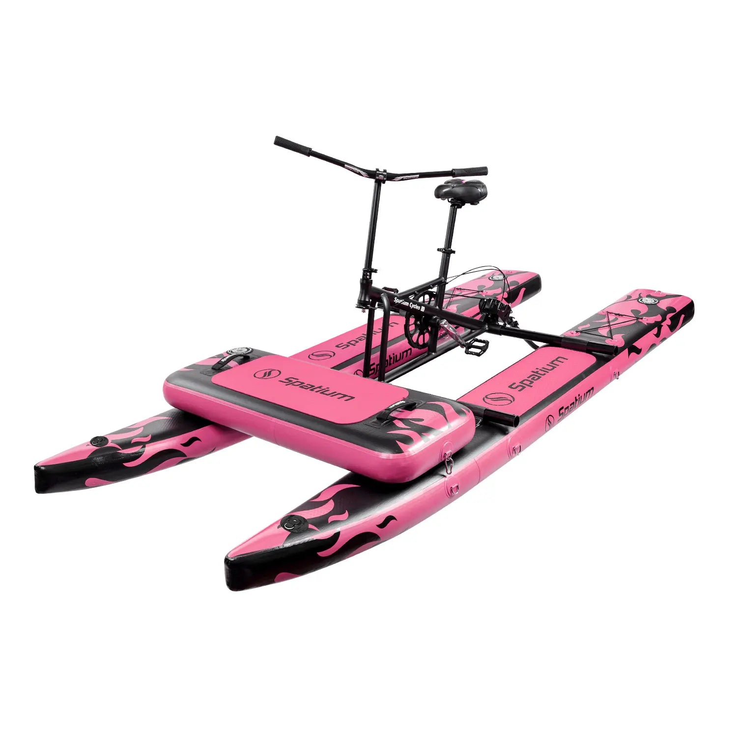 Spatium Sup Water Bike Inflatable Pedal Boat 2.0 Inflatable Pedal Kayak Water Bikes for Lake More Stable and Easy to Drive